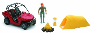 NEW37155A - Caja con personaje; quad con arco y accesorios Escala: 1/18