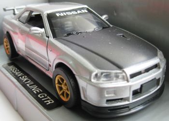 NEW50433CC - NISSAN Skyline GTR gris