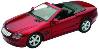 NEW50693A - MERCEDES BENZ SL500 descapotable rojo