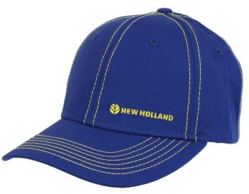 CASNH2185 - Gorra NEW HOLLAND azul con logo amarillo