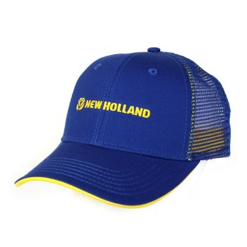 CASNH600 - Gorra NEW HOLLAND azul con logo amarillo