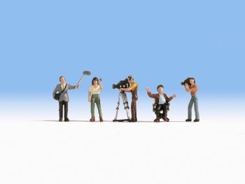 NOC15573 - equipo de filmación de televisión