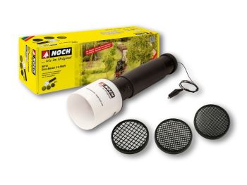 NOC60112 - Gras-Master 3.0 PROFI con 3 tamices para flocado - 8 pilas AA de 1;5 V