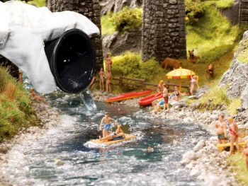 NOC60858 - Crear flujos de gotas de agua transparentes