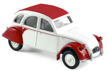 NOREV310514 - CITROEN 2CV Dolly 1986 rojo y blanco