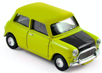 NOREV310516 - MINI COOPER S 1963 amarillo limón capota negra