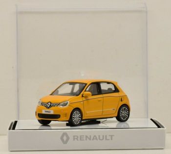 NOREV40349 - Caja fabricante amarilla RENAULT Twingo III 2019