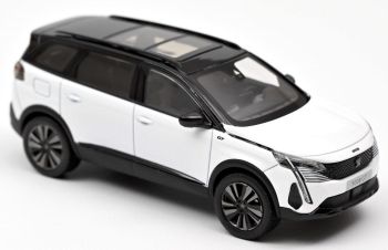NOREV473926 - PEUGEOT 5008 GT 2020 Black Pack blanco perla