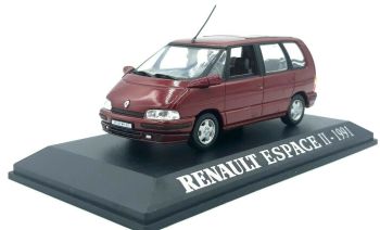 NOREV75953 - Caja fabricante malagueña roja RENAULT Espace II 1991