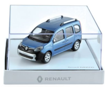 NOREV85152 - RENAULT Kangoo familia fase II 2013 fabricante caja metalica azul