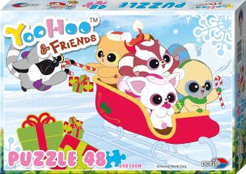 NORI606031130 - Puzzle 48 piezas YooHoo y sus amigos 24 x 18 cm