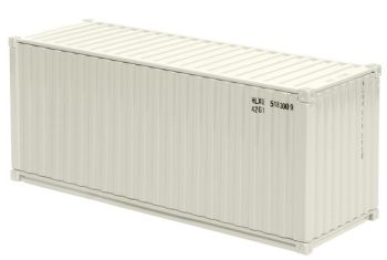 NZG875/13 - Contenedor 20 pies color crema