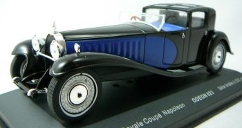 ODE023 - BUGATTI Royale coupé Napoléon azul y negro 1930 limitado a 500 unidades