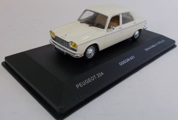 ODE031 - PEUGEOT 204 1967 blanco limitada 1000 ejemplares