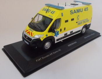 ODE034 - FIAT Ducato AR SAMU 45 SMUR d' Orléans limitado a 500 unidades