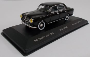 ODE042 - PEUGEOT 403 1956 negro limitada a 500 ejemplares