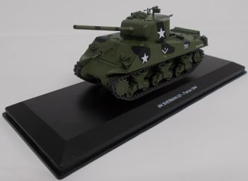 ODE043M - Tanque de batalla SHERMAN M4 US Francia 1944
