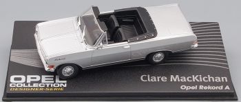 MAGOPE122 - OPEL Rekord Un descapotable abierto gris de la diseñadora Clare Mackichan