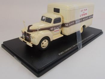 PER220 - FORD Canada C 598 1947 Nescafé portador de caja rígida limitada a 250 ejemplares
