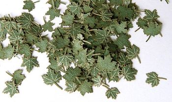 PLS253 - Hojas de arce verde en miniatura de 4 mm para diorama