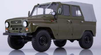 PRXPCL47088 - UAZ 469 militar 4x4 lona gris