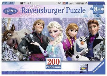 RAV128013 - Puzzle Panorámico - 200 piezas - La Reina de las Nieves