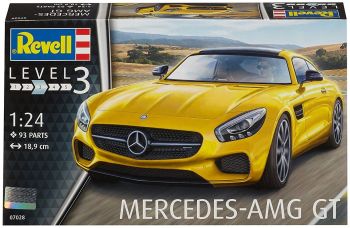 REV07028 - MERCEDES BENZ AMG GT modelo para montar y pintar