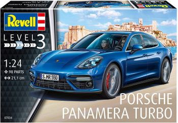 REV07034 - PORSCHE Panamera turbo modelo para montar y pintar
