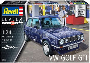 REV07673 - VOLKSWAGEN Golf GTI Builders Choice modelo para montar y pintar
