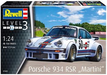 REV07685 - PORSCHE 934 RSR modelo Martini para montar y pintar