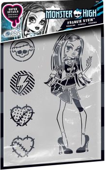 REV30218 - Plantilla MONSTER HIGH - Frankie Stein