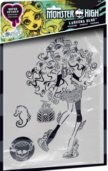 REV30220 - Plantilla MONSTER HIGH - Lagoona Blue