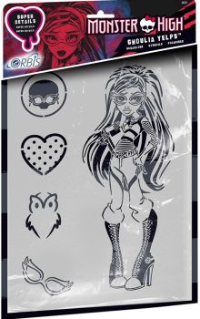 REV30221 - Plantilla MONSTER HIGH - Ghoula Yelps