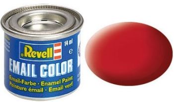 REV32136 - Pintura esmalte rojo carmín mate 14ml