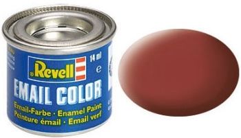 REV32137 - Pintura Esmalte Rojo Ladrillo Mate 14ml