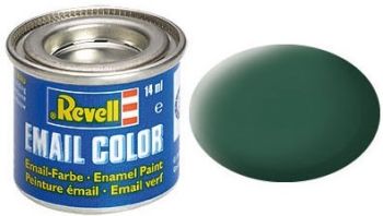 REV32139 - Pintura esmalte verde oscuro mate 14ml