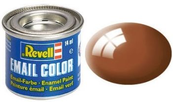 REV32180 - Pintura Esmalte Marrón Brillante 14ml