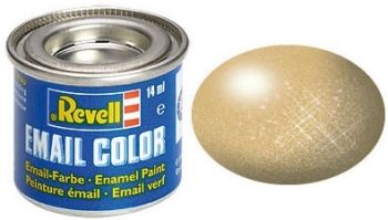REV32194 - Pintura esmalte dorado metalizado 14ml