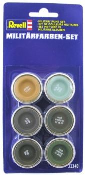 REV32340 - Kit de colores militares 6 botes de 14ml
