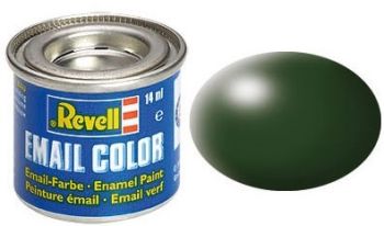 REV32363 - Pintura esmalte verde oscuro satinado 14ml