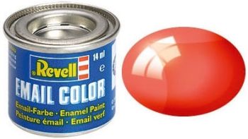 REV32731 - Pintura de esmalte rojo claro translúcido 14ml