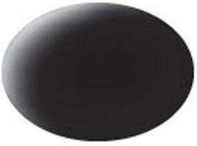 REV36108 - Pintura acrílica negra mate bote 18 ml