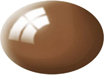 REV36180 - Pintura acrílica marrón arcilla brillante bote 18 ml