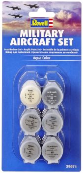 REV39071 - Pintura acrílica Military Aircraft Set 6 colores bote de 5ml