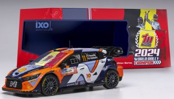 IXORAM967.22 - HYUNDAI i20 N Rally1 #11 Campeón del Mundo - Rally de Japón 2024 T.NEUVILLE / M.WYDAEGHE