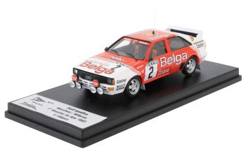 TRORRBE50 - AUDI Quattro #2 1er aux Boucles de SPA 1983 M.DUEZ / W.LUX - Limitado a 150ex.