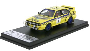 TRORRMRS02 - AUDI Quattro #1 1e Rallye Hong-kong -Beijing 1986 S.BLOMQVIST / B.BERGLUND - Edición limitada a 150 ejemplares.