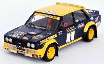 TRORRNZ12 - FIAT 131 Abarth #1 1º en el rally de Nueva Zelanda 1977 F.BACCHELLI / F.ROSSETTI - Limitado a 150 ex.