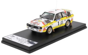 TRORRSE21 - AUDI Sport Quattro N°1 2º en el rally de Suecia 1985 S.BLOMQVIST / B.CEDERBERG - Limitado a 150 ejemplares.