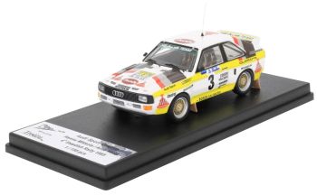 TRORRSE22 - AUDI Sport Quattro N°3 4º en el rally de Suecia 1985 H.MIKKOLA / A.HERTZ - Limitado a 150 ejemplares.